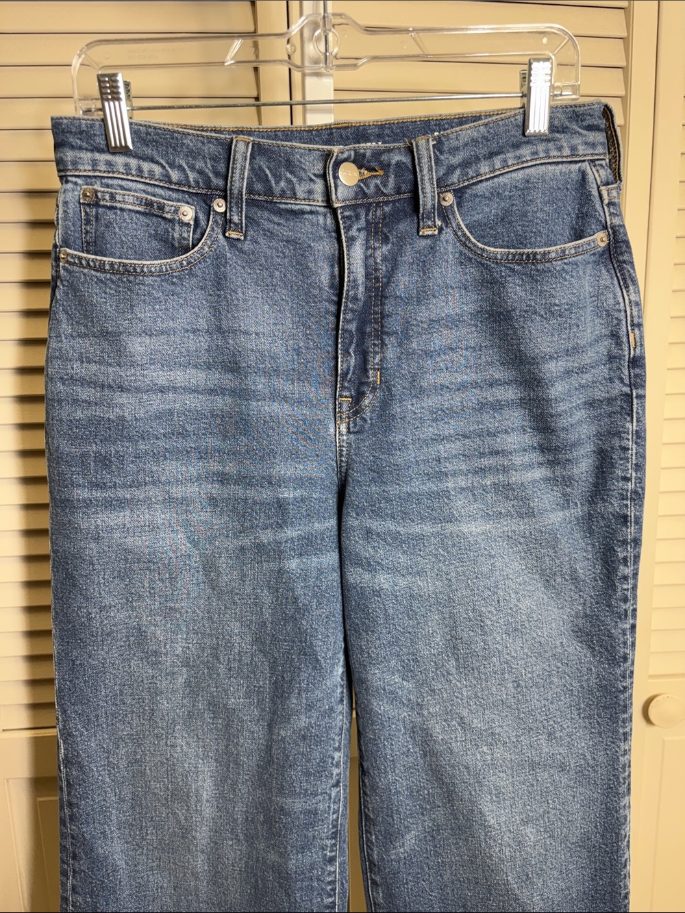 J. Crew High-Rise Slim Wide Jean in 1996 Semi-Stretch Size 28 - Picture 5 of 15